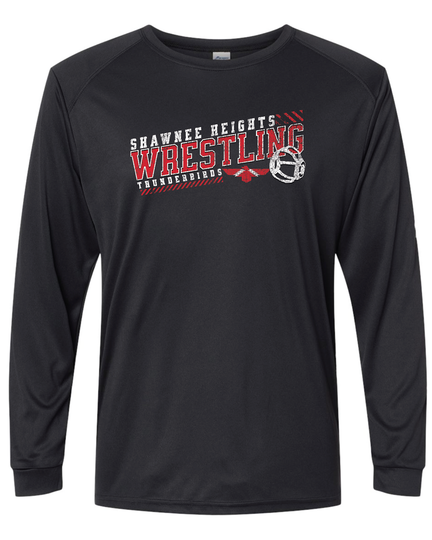 Shawnee Heights Wrestling Paragon Performance Long Sleeve T-shirt