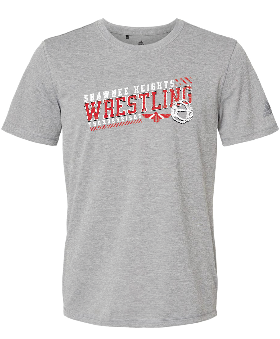 Shawnee Heights Wrestling Adidas Sports T-shirt
