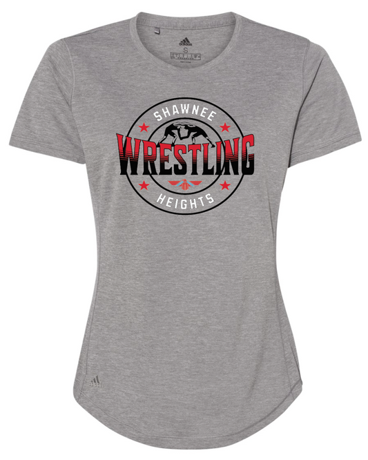Thunderbirds Wrestling Adidas Womens Sports T-shirt
