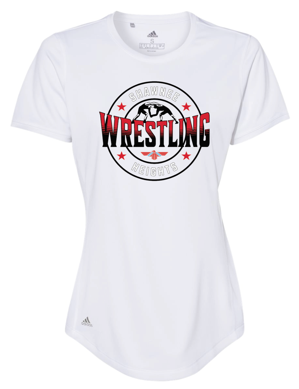 Thunderbirds Wrestling Adidas Womens Sports T-shirt