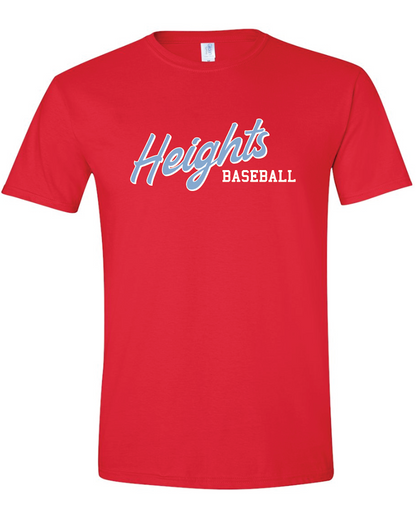 Heights Baseball Gildan Softstyle T-Shirt