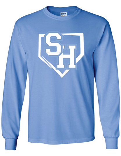 SH Baseball Gildan Ultra Cotton Long Sleeve T-Shirt