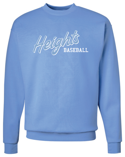 Heights Baseball Crew Sweatshirt