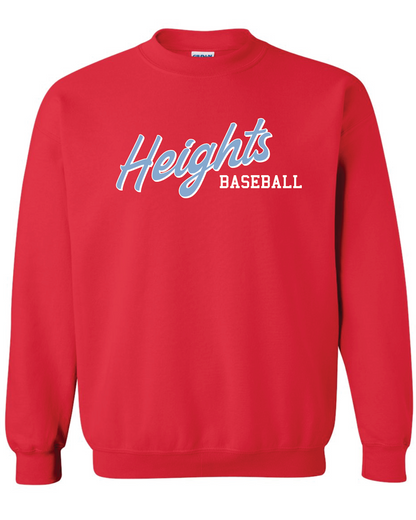 Heights Baseball Crew Sweatshirt
