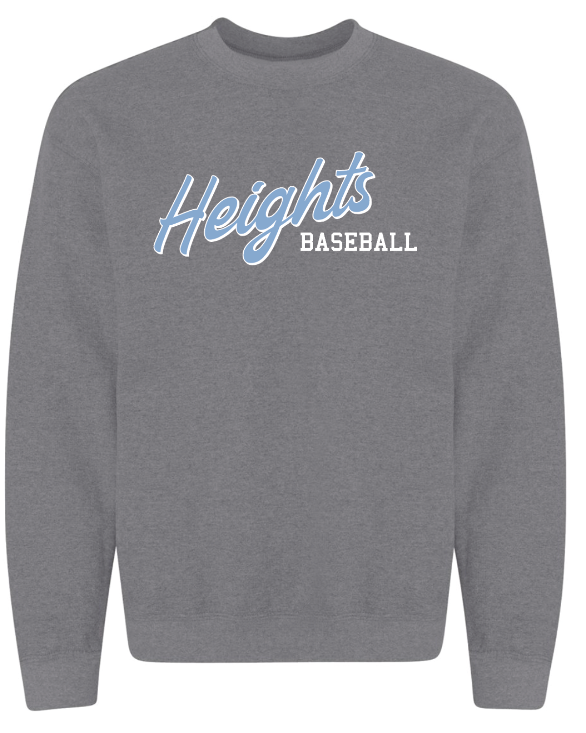 Heights Baseball Crew Sweatshirt