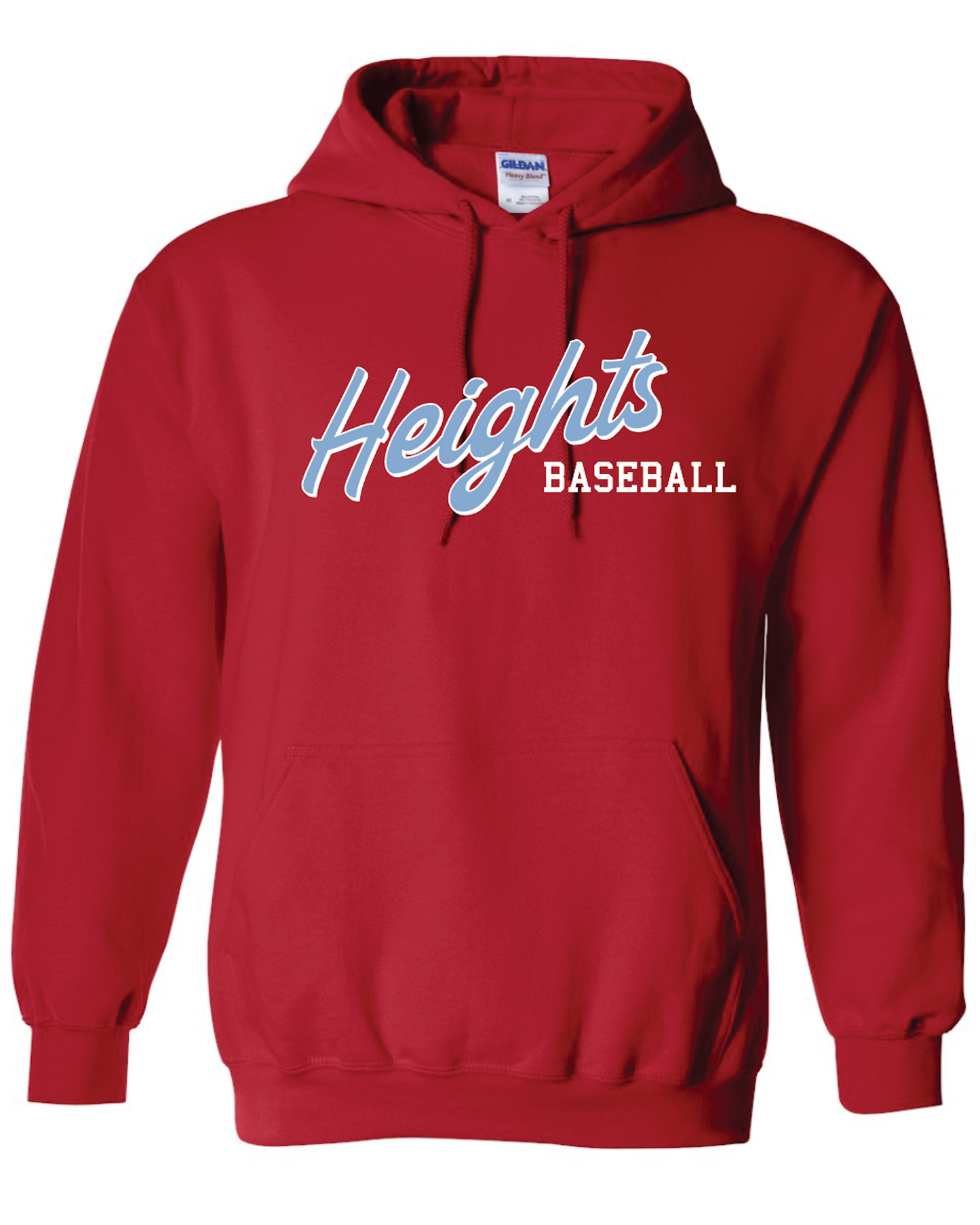 Heights Baseball Hooded Sweatshirt