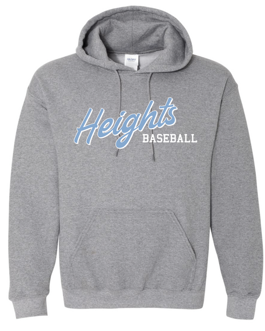 Heights Baseball Hooded Sweatshirt