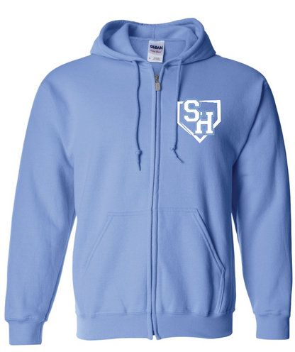 SH Baseball Full Zip Hooded Sweatshirt