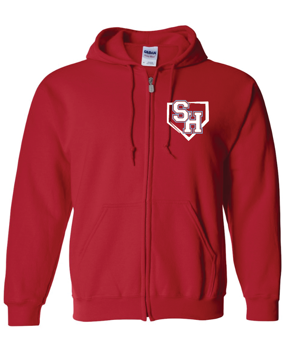 SH Baseball Full Zip Hooded Sweatshirt
