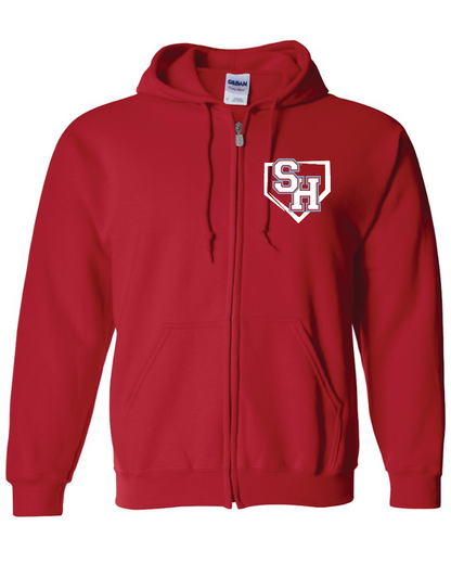 SH Baseball Full Zip Hooded Sweatshirt