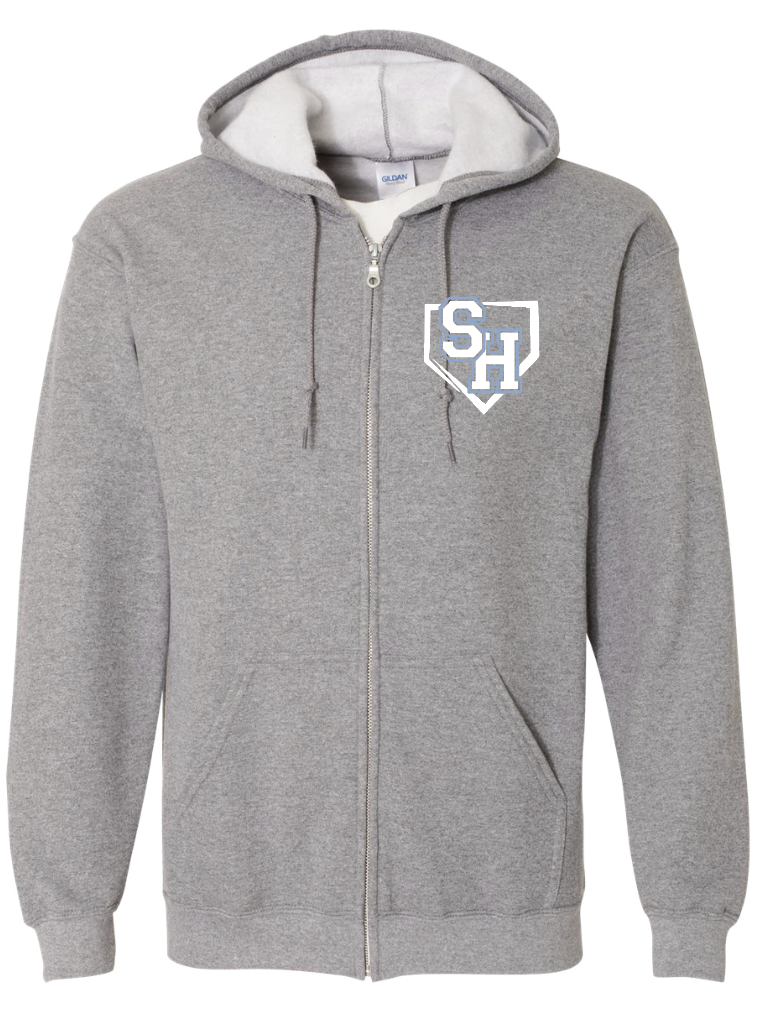 SH Baseball Full Zip Hooded Sweatshirt