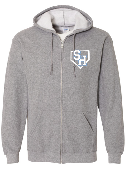SH Baseball Full Zip Hooded Sweatshirt