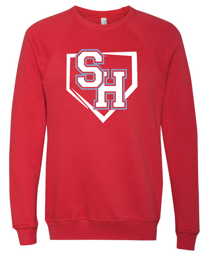 SH Baseball Bella Canvas Crewneck Sweatshirt
