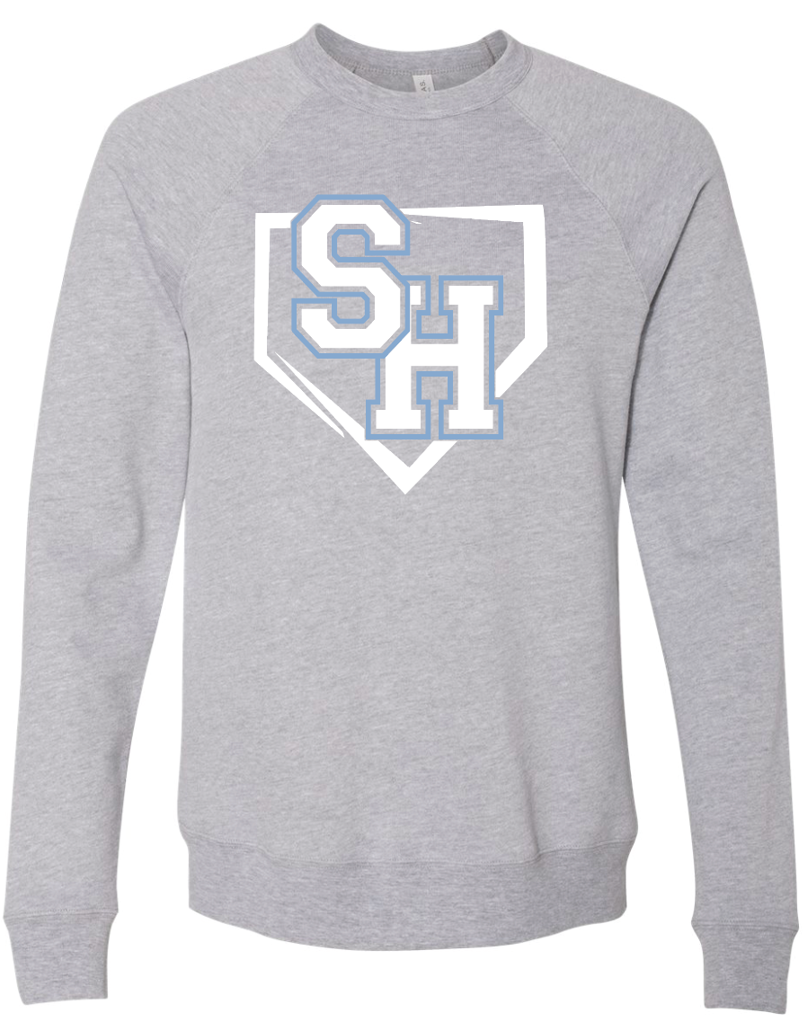 SH Baseball Bella Canvas Crewneck Sweatshirt