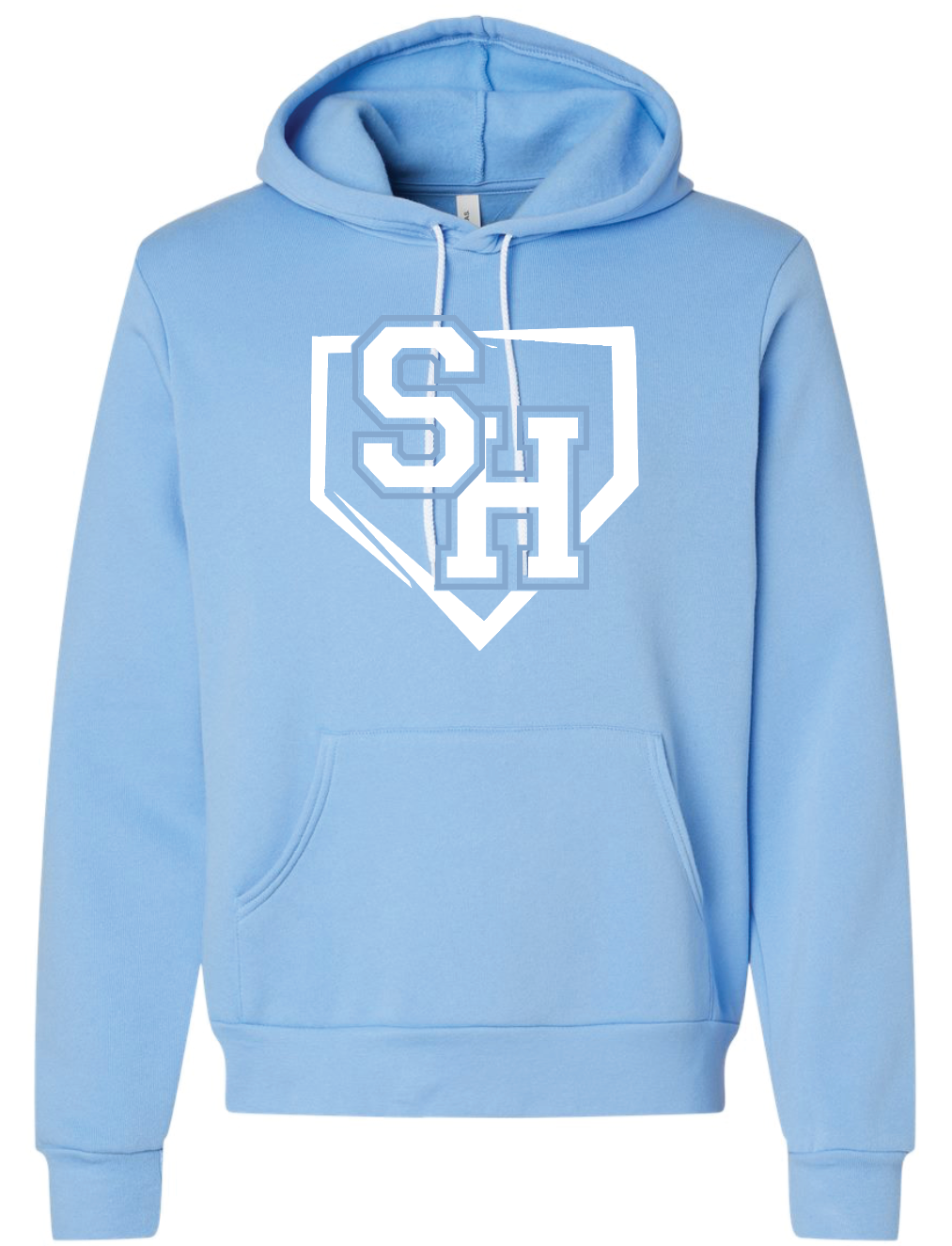 HS Baseball Bella Canvas Sponge Fleece Hoodie