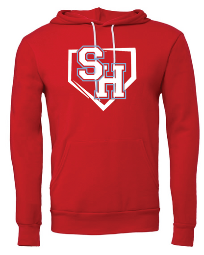 HS Baseball Bella Canvas Sponge Fleece Hoodie
