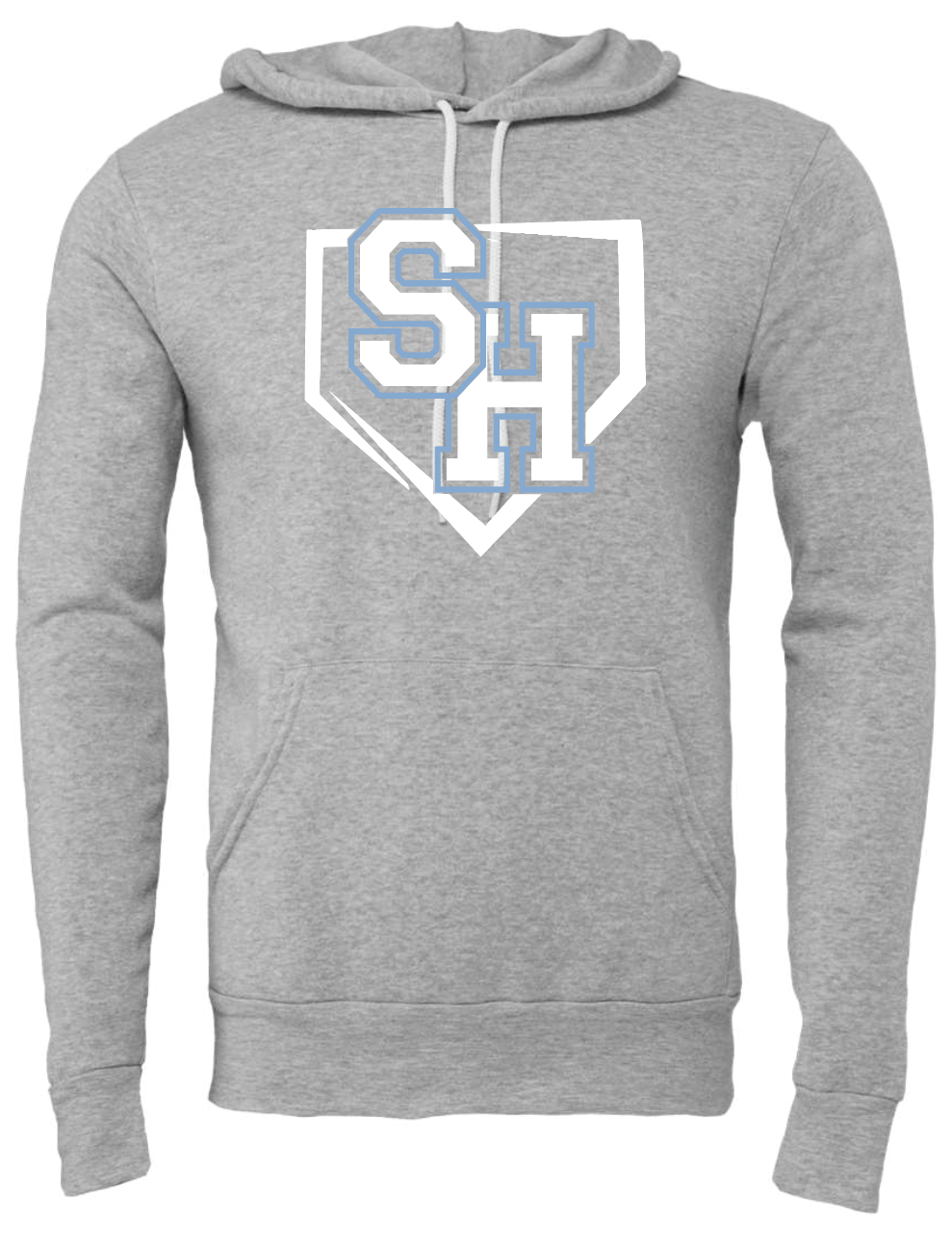 HS Baseball Bella Canvas Sponge Fleece Hoodie