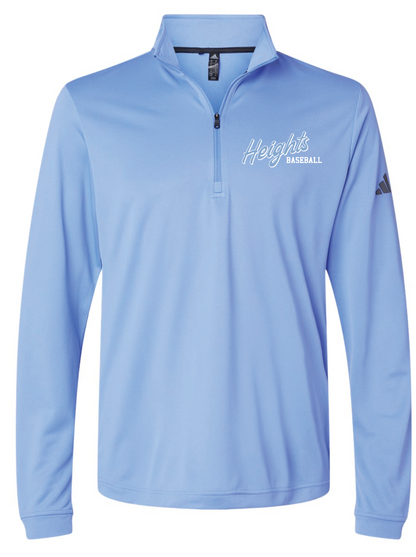 Heights Baseball Adidas Lightweight Quarter-Zip Pullover