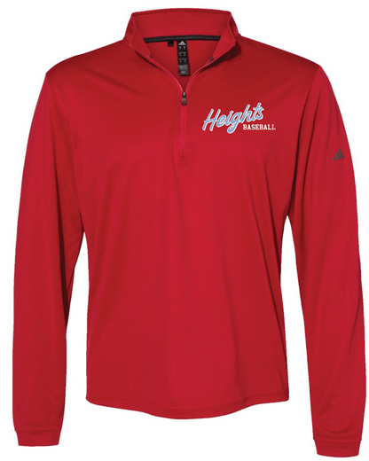 Heights Baseball Adidas Lightweight Quarter-Zip Pullover