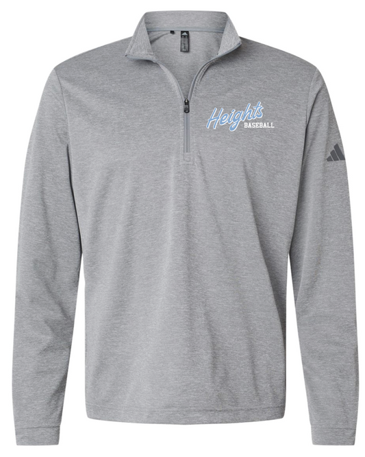 Heights Baseball Adidas Lightweight Quarter-Zip Pullover