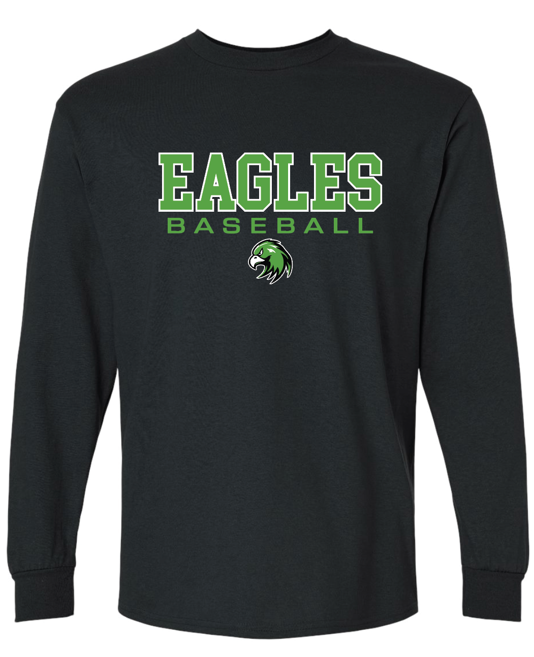 Eagles Baseball Gildan Long Sleeve T-Shirt