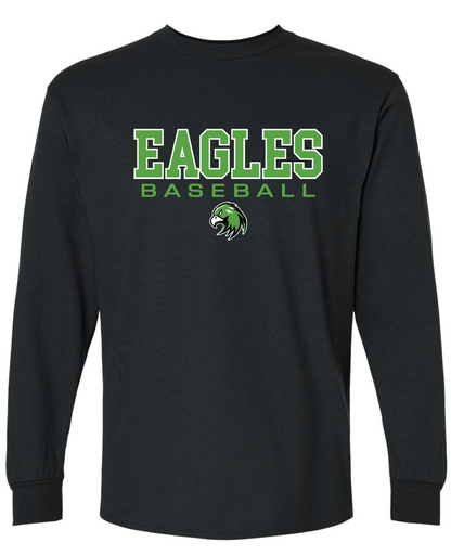 Eagles Baseball Gildan Long Sleeve T-Shirt