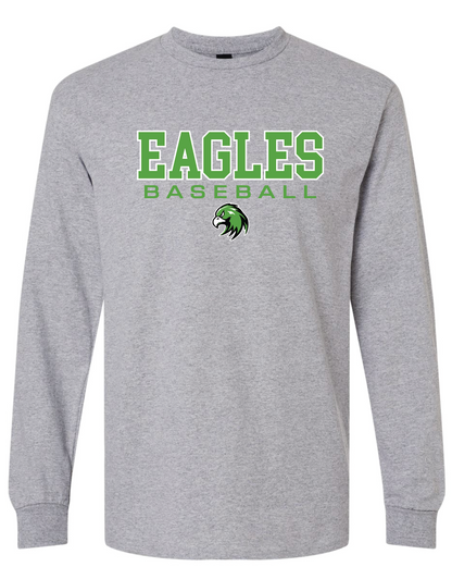 Eagles Baseball Gildan Long Sleeve T-Shirt