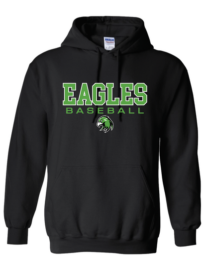 Eagles Baseball Gildan Hooded Sweatshirt