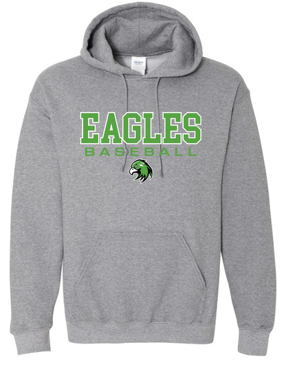 Eagles Baseball Gildan Hooded Sweatshirt