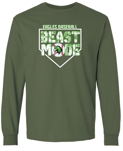 Eagles Beast Mode Gildan Long Sleeve T-Shirt