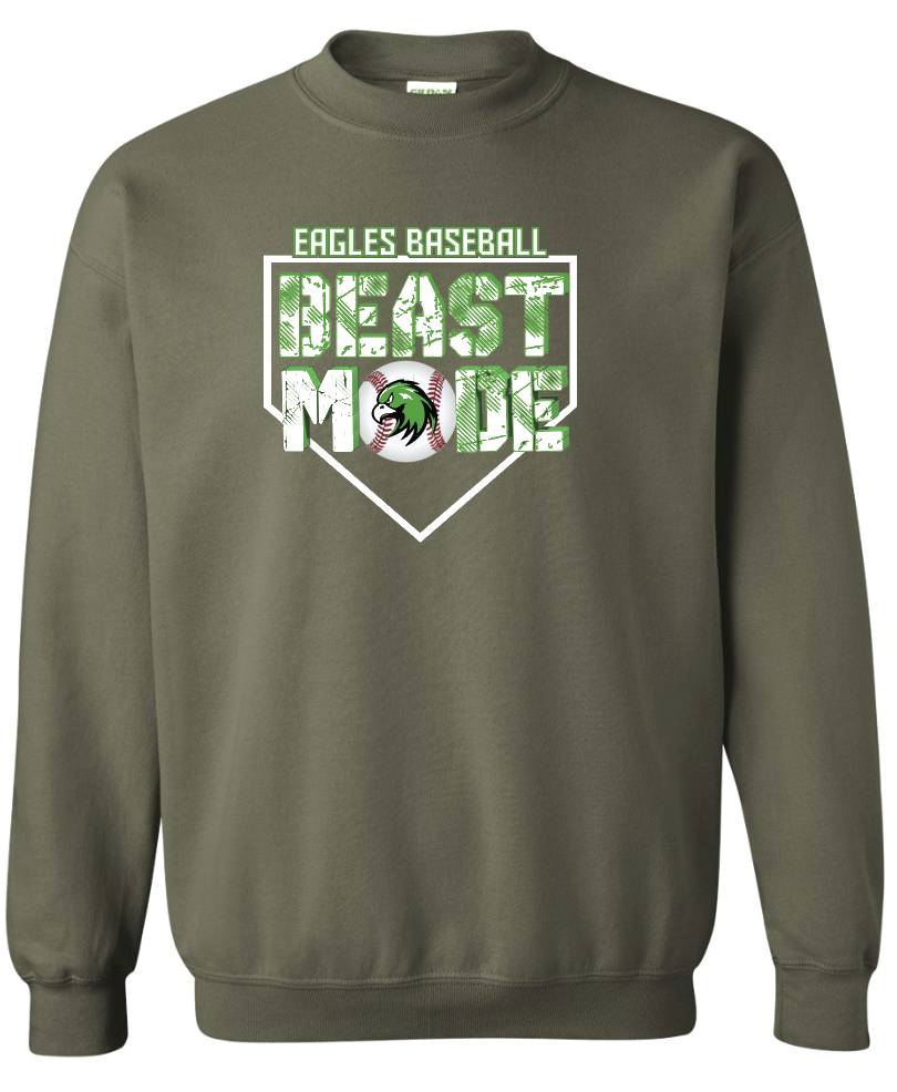 Eagles Beast Mode Crew Sweatshirt