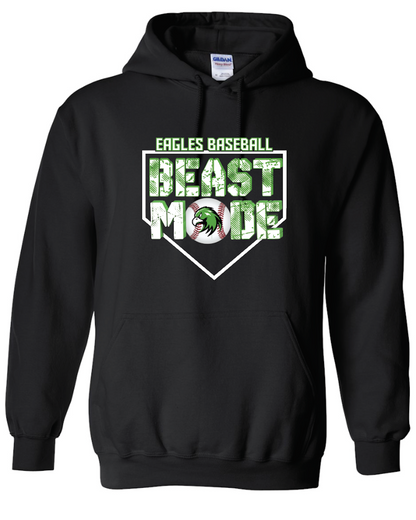 Eagles Beast Mode Gildan Hooded Sweatshirt