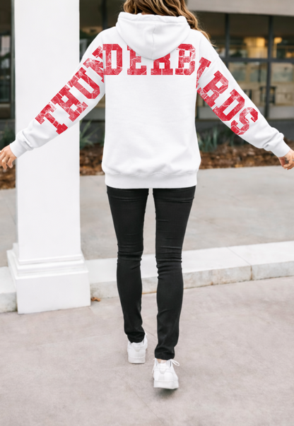 Vintage Thunderbirds with Large Varsity Back Letters