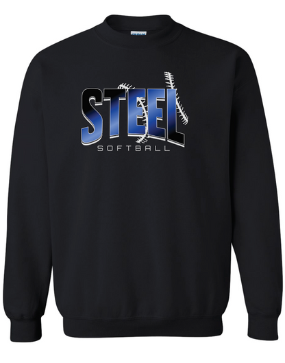Steel Gildan Crew Sweatshirt