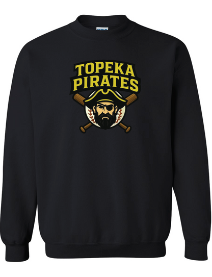 Topeka Pirates Gildan Crew Sweatshirt