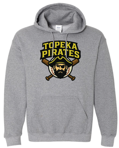 Topeka Pirates Gildan Hooded Sweatshirt