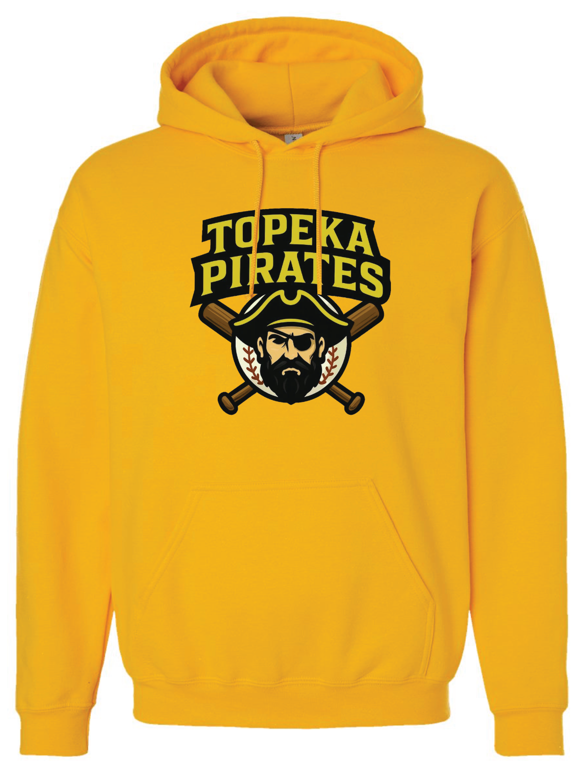 Topeka Pirates Gildan Hooded Sweatshirt