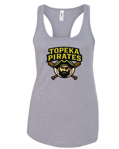 Topeka Pirates Lightweight Racerback Tank