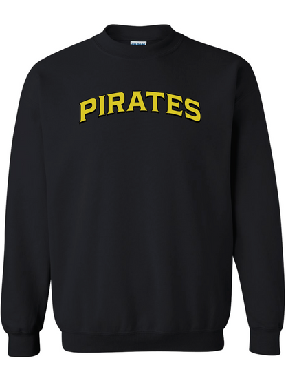 PIrates Baseball Gildan Crew Sweatshirt