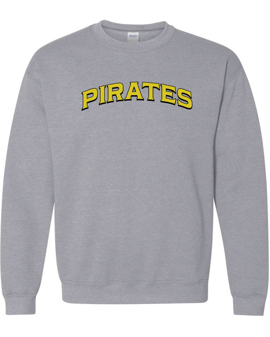 PIrates Baseball Gildan Crew Sweatshirt