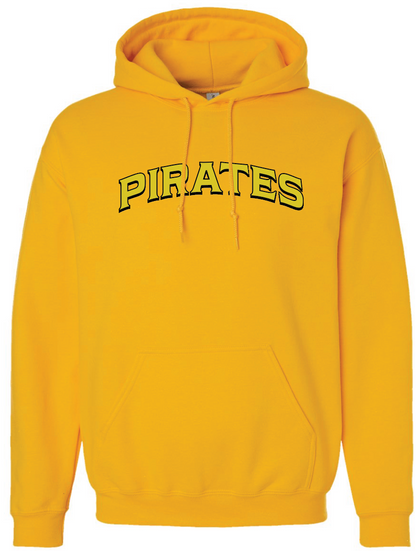 Pirates Baseball Gildan Hooded Sweatshirt