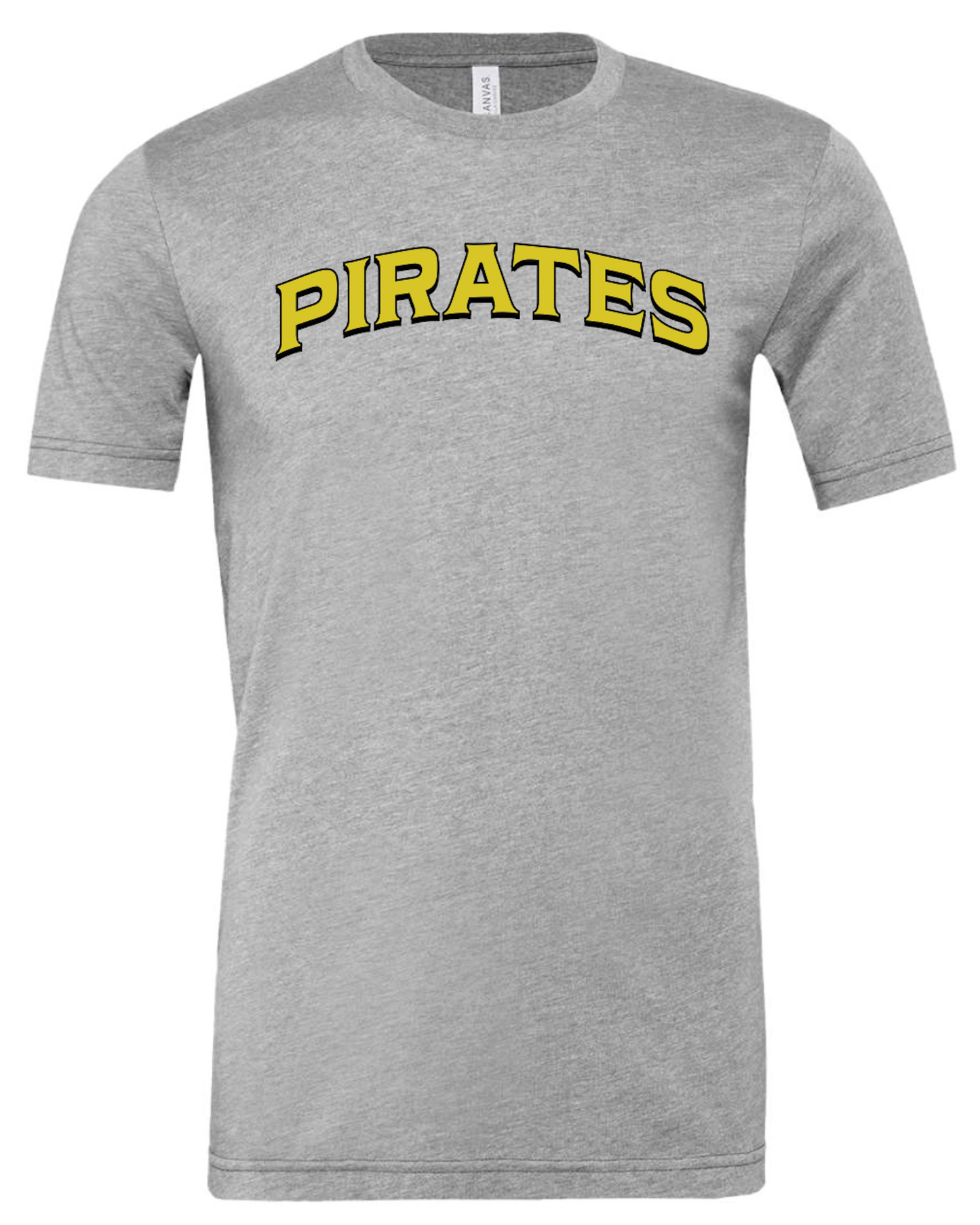 PIrates Baseball Bella Canvas Jersey Tee