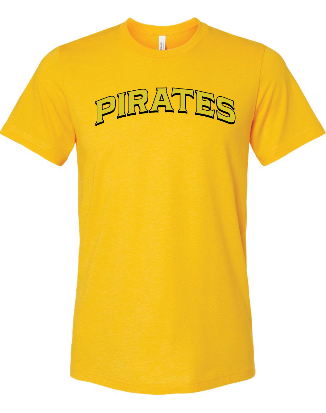 PIrates Baseball Bella Canvas Jersey Tee