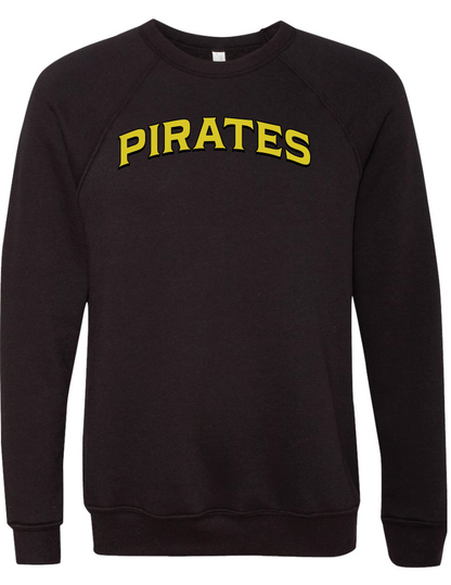 Pirates Baseball Bella Canvas Crewneck Sweatshirt