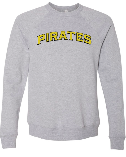 Pirates Baseball Bella Canvas Crewneck Sweatshirt