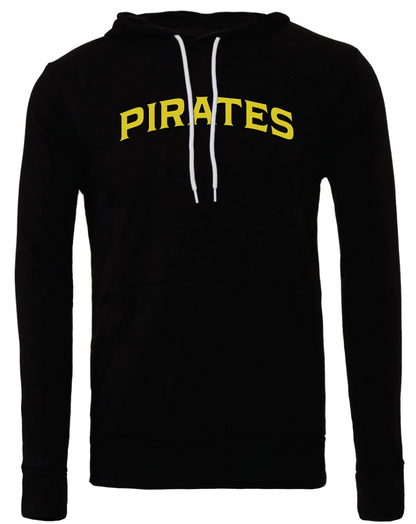 PIrates Baseball Bella Canvas Sponge Fleece Hoodie