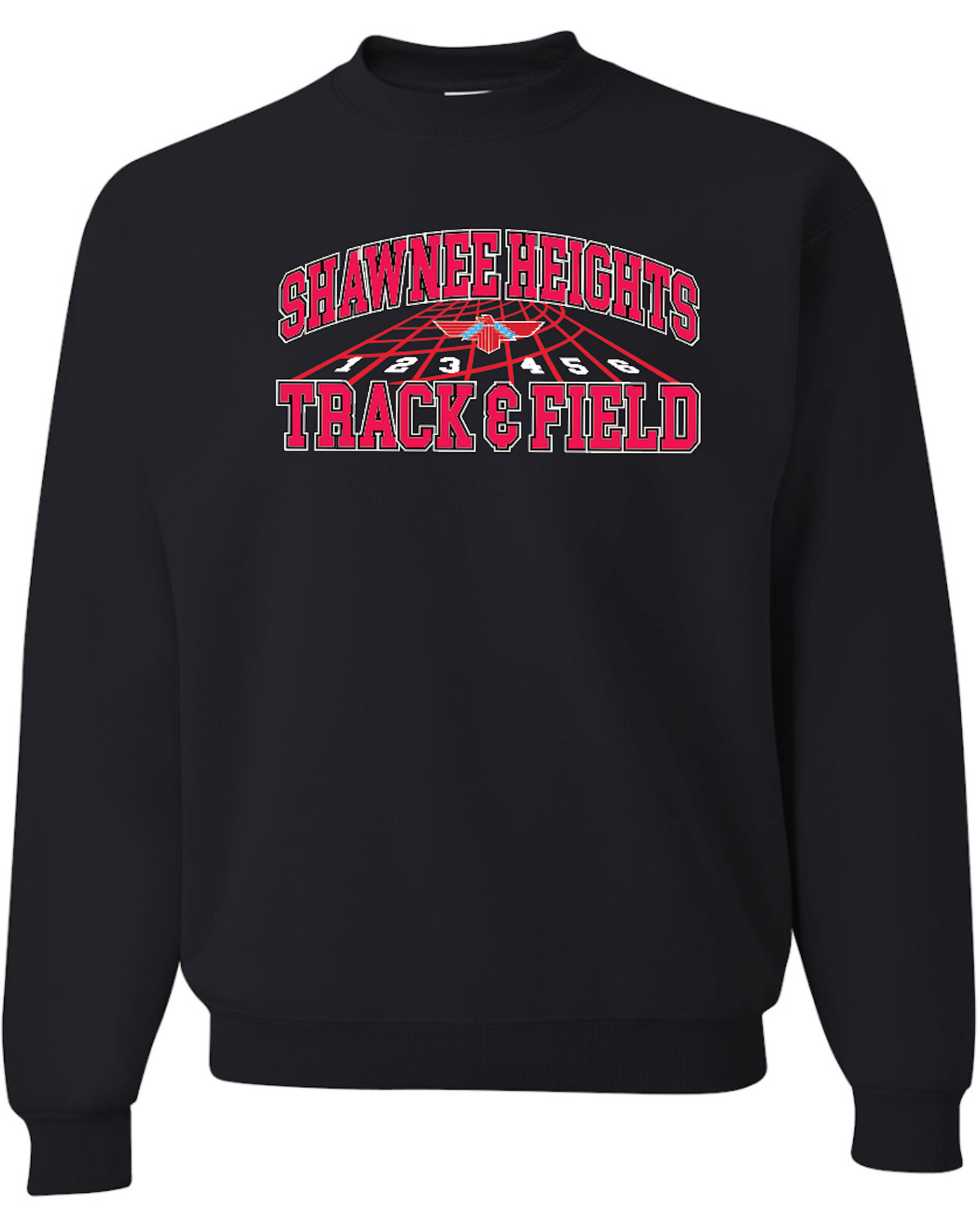 Thunderbirds Track & Field Crew Sweatshirt