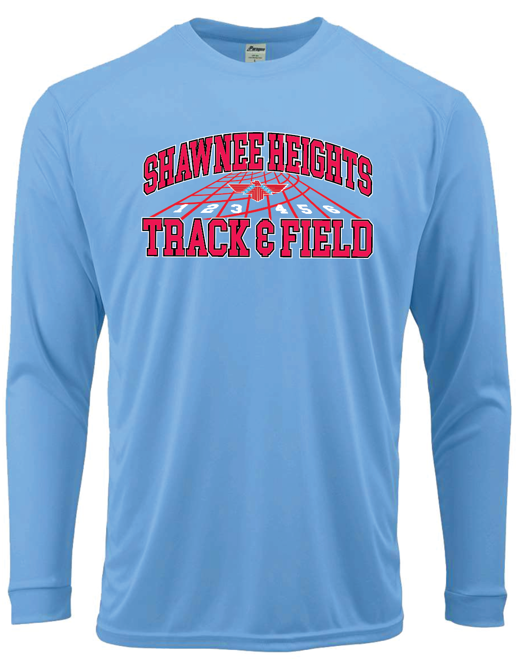 Thunderbirds Track & Field Paragon Performance Long Sleeve T-shirt