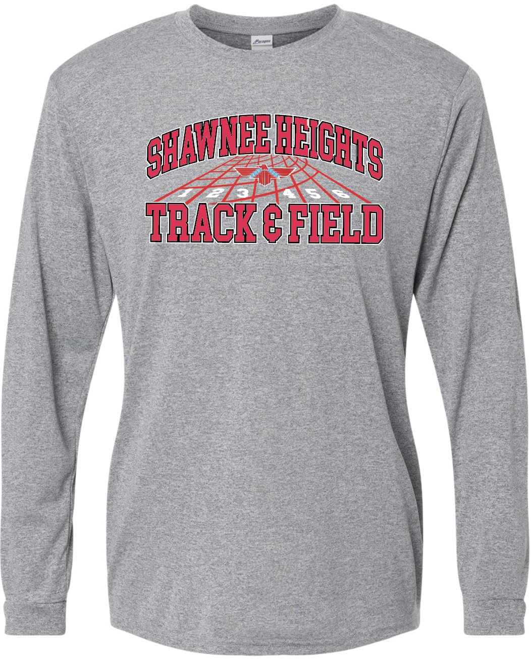 Thunderbirds Track & Field Paragon Performance Long Sleeve T-shirt