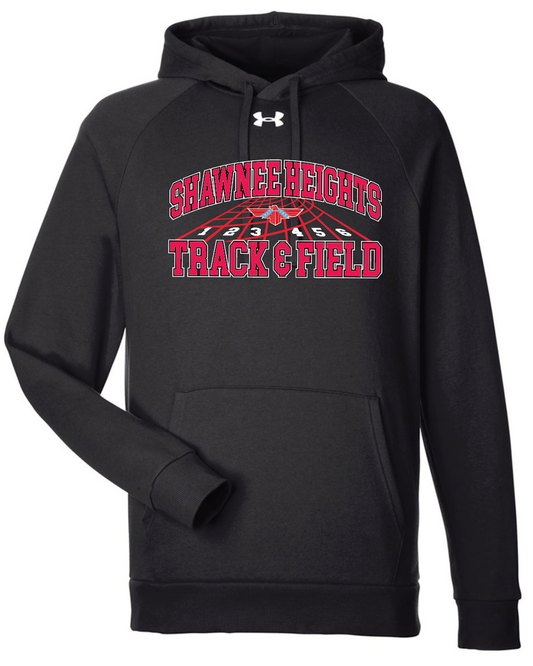 Thunderbirds Track & Field Under Armour Men's Rival Fleece Hooded Sweatshirt